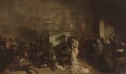 Boutiques de musées L'Atelier du peintre (panneaux acryliques) Discount