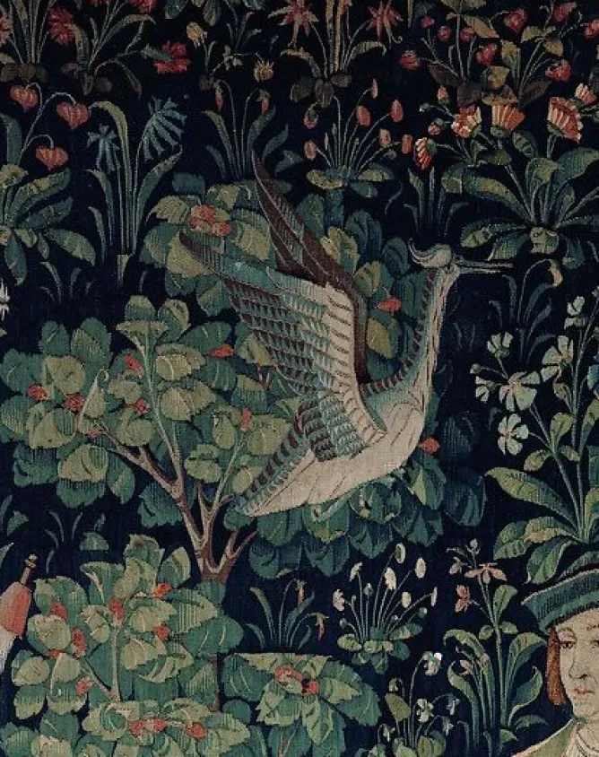Toiles Encadrées|Toiles Sans Cadre<Boutiques de musées La tenture de la Vie Seigneuriale : La Lecture (toiles encadrées)