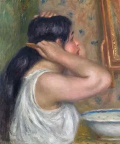 Panneaux Aluminium|Panneaux Acryliques<Boutiques de musées La Toilette: femme se peignant (panneaux aluminium)