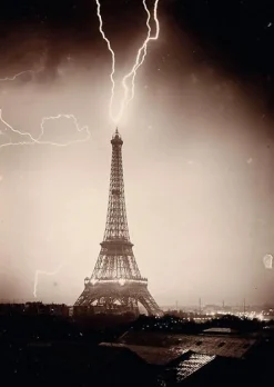 Boutiques de musées La Tour Eiffel foudroyée II/II (panneaux aluminium) Outlet