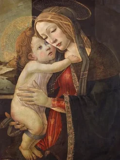Boutiques de musées La Vierge et l'Enfant (affiches d'art encadrées) New