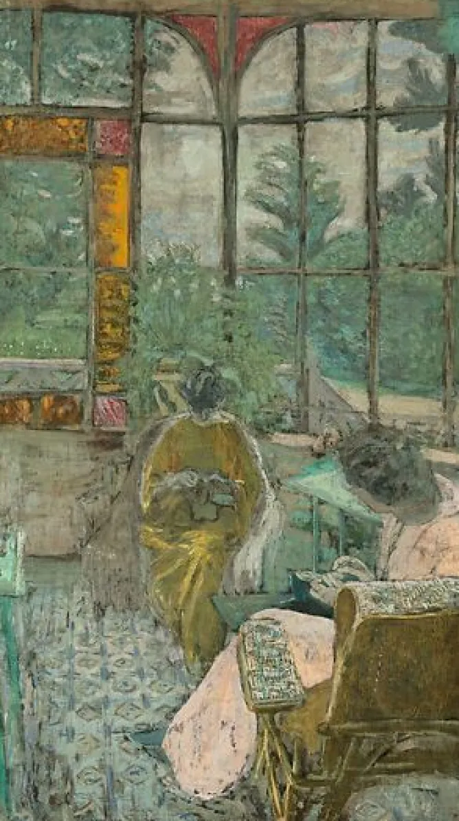 Toiles Encadrées|Affiches D'Art Encadrées<Boutiques de musées La véranda du Coadigou à Loctudy, Marcelle Aron et Marthe Mellot (toiles encadrées)