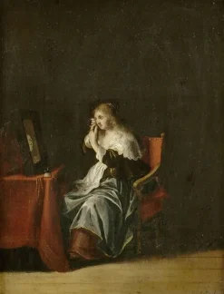 Boutiques de musées La Vue : femme au miroir (toiles sans cadre) Hot
