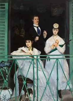 Boutiques de musées Le Balcon (détail) (affiches d'art encadrées) Discount