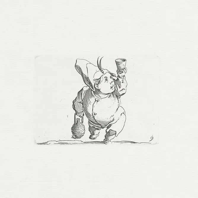 Dessins<Boutiques de musées Le Buveur Vu De Face