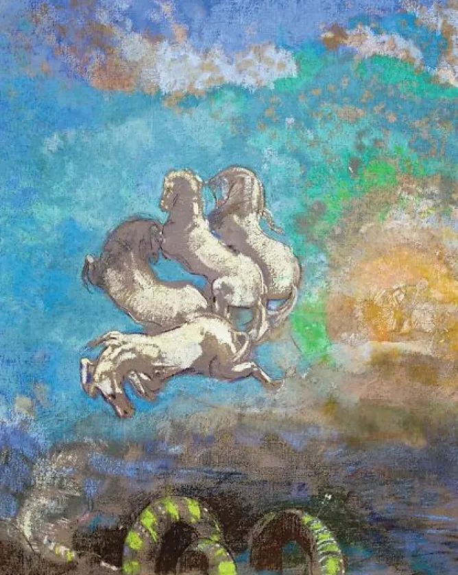 Affiches D'Art Encadrées|Toiles Encadrées<Boutiques de musées Le Char d’Apollon (détail) (affiches d'art encadrées)