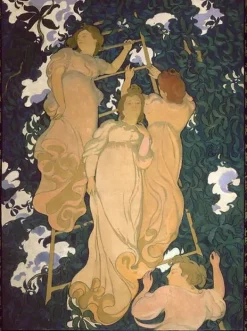 Panneaux Acryliques|Toiles Encadrées<Boutiques de musées L'Echelle dans le feuillage (panneaux acryliques)