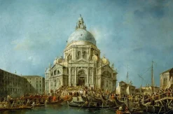 Panneaux Acryliques|Toiles Sur Châssis<Boutiques de musées Le Doge de Venise se rend à la Salute, le 21 novembre (panneaux acryliques)