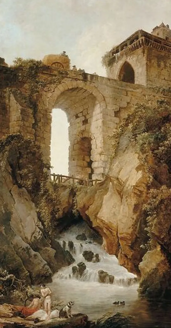 Boutiques de musées Le grand pont ou le torrent (toiles sur châssis) Online