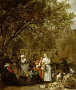 Toiles Encadrées|Toiles Sur Châssis<Boutiques de musées Le Marché aux herbes d'Amsterdam (toiles encadrées)
