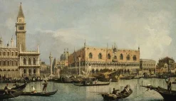 Panneaux Acryliques|Toiles Encadrées<Boutiques de musées Le Môle - Vue du bassin de Saint Marc (panneaux acryliques)