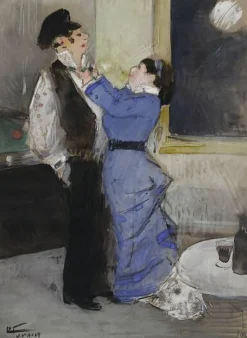 Toiles Encadrées|Toiles Sur Châssis<Boutiques de musées Le noeud de cravate (toiles encadrées)