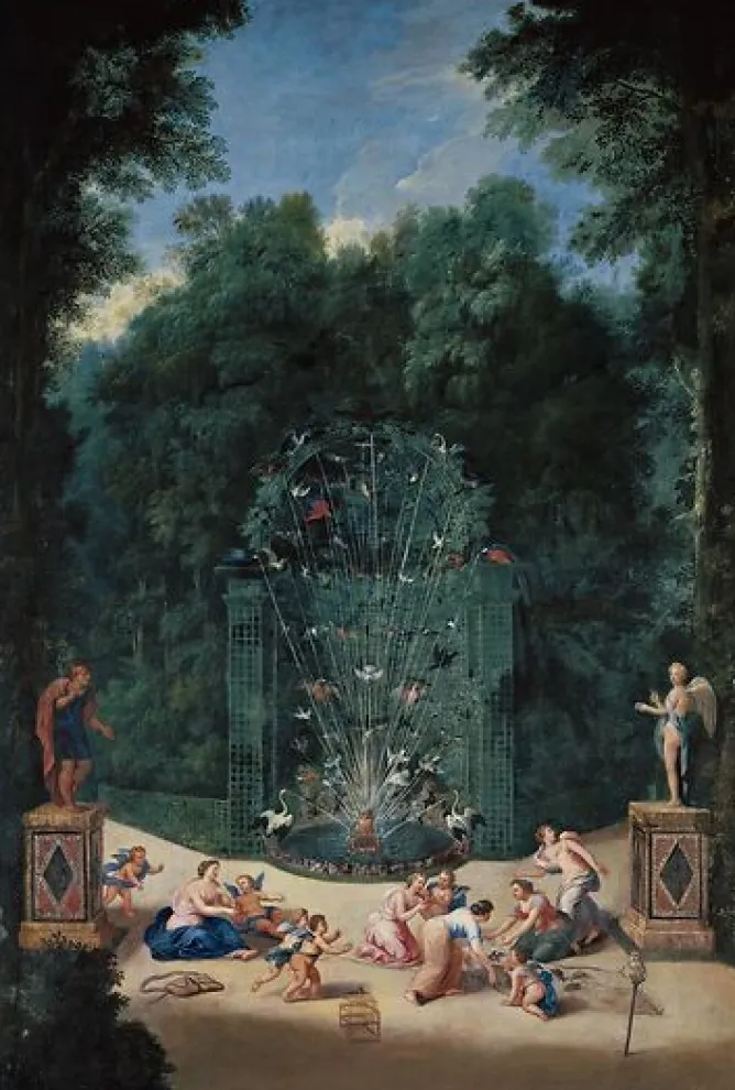 Panneaux Aluminium|Panneaux Acryliques<Boutiques de musées L’Entrée du Labyrinthe dans les jardins de Versailles (panneaux aluminium)