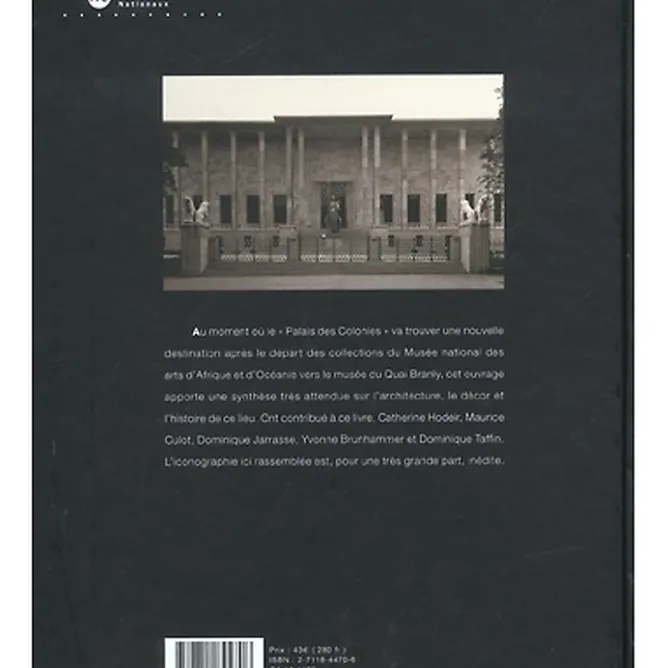 Boutiques de musées Le palais des colonies - Histoire du musée des Arts d'Afrique et d'Océanie Best