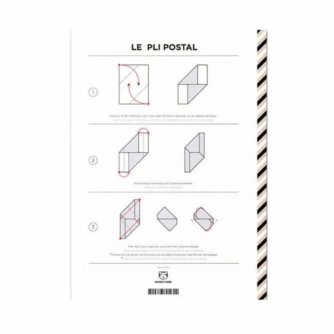 Accessoires De Bureau<Boutiques de musées Le Pli postal Papier Tigre - Musée de l'Orangerie - A4