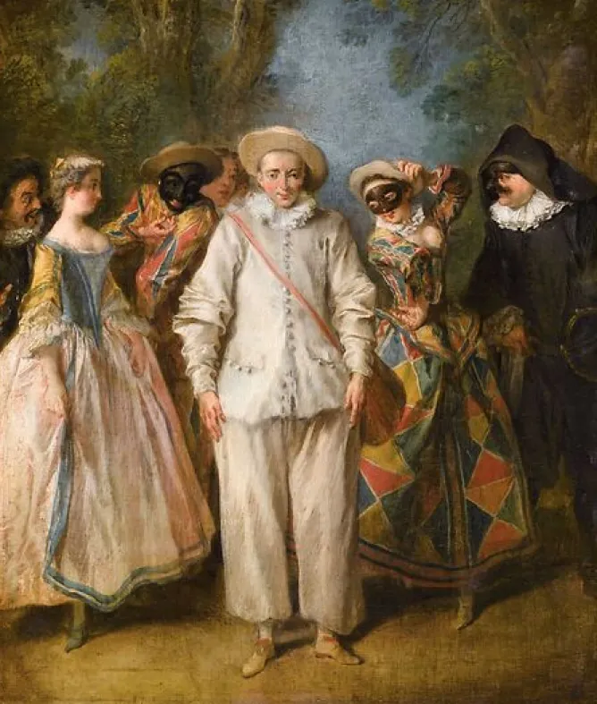 Affiches D'Art|Affiches D'Art Encadrées<Boutiques de musées Les Acteurs de la Comédie-Italienne (affiches d'art)