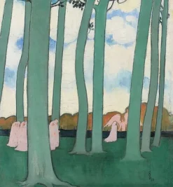 Boutiques de musées Les Arbres verts, dit aussi Les Hêtres de Kerduel (toiles sur châssis) Clearance