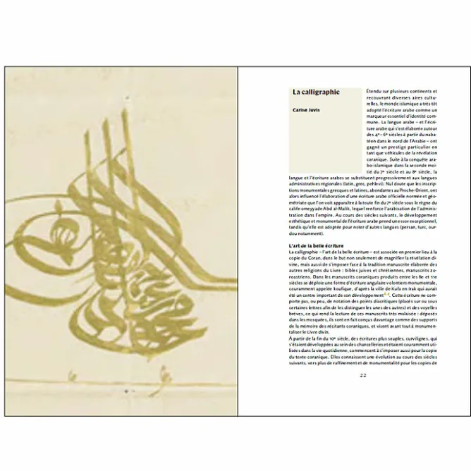 Boutiques de musées Les Arts de l'Islam. Un passé pour un présent New
