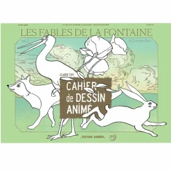 Livres Jeunesse<Boutiques de musées Les fables de La Fontaine et Gustave Doré - Cahier de dessin animé