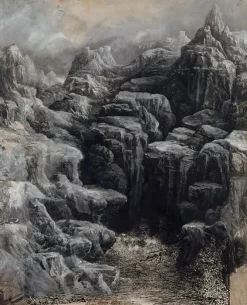 Toiles Sans Cadre|Affiches D'Art Encadrées<Boutiques de musées Les grands rochers (toiles sans cadre)