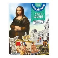 Boutiques de musées Les incollables - Mission Louvre - Énigmes stickers
