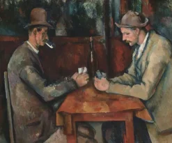 Boutiques de musées Les joueurs de cartes (panneaux aluminium) New