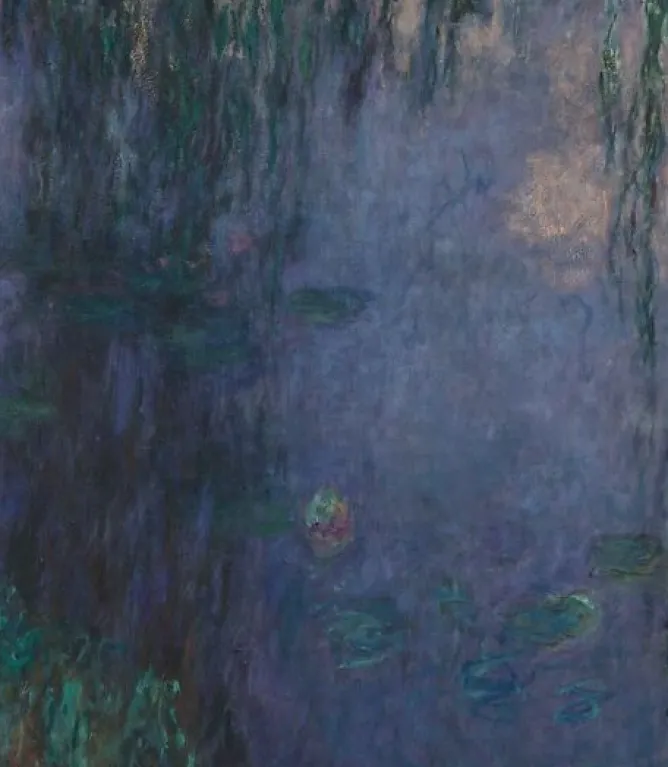 Toiles Encadrées|Affiches D'Art Encadrées<Boutiques de musées Les Nymphéas : Le Matin aux Saules (toiles encadrées)