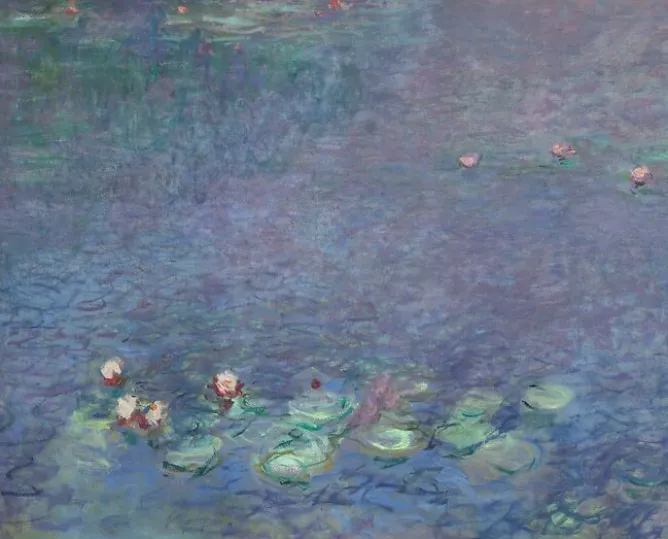 Toiles Encadrées|Toiles Sur Châssis<Boutiques de musées Les Nymphéas : Matin (toiles encadrées)