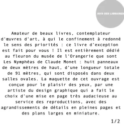 Boutiques de musées Les Nymphéas Monet Online