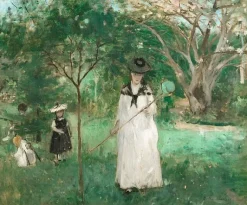 Boutiques de musées Les Papillons [La Chasse aux papillons] (détail) (toiles encadrées) Online