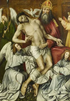 Boutiques de musées Le Trône de Grâce ou la Sainte Trinité avec Dieu le fils soutenu par Dieu le Père (panneaux aluminium) Outlet
