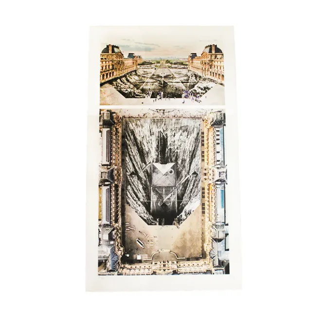 Paris Et Le Louvre<Boutiques de musées Lithographie JR au Louvre