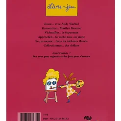 Boutiques de musées Livre-jeu Au pays de Andy Warhol - Salut l'artiste New