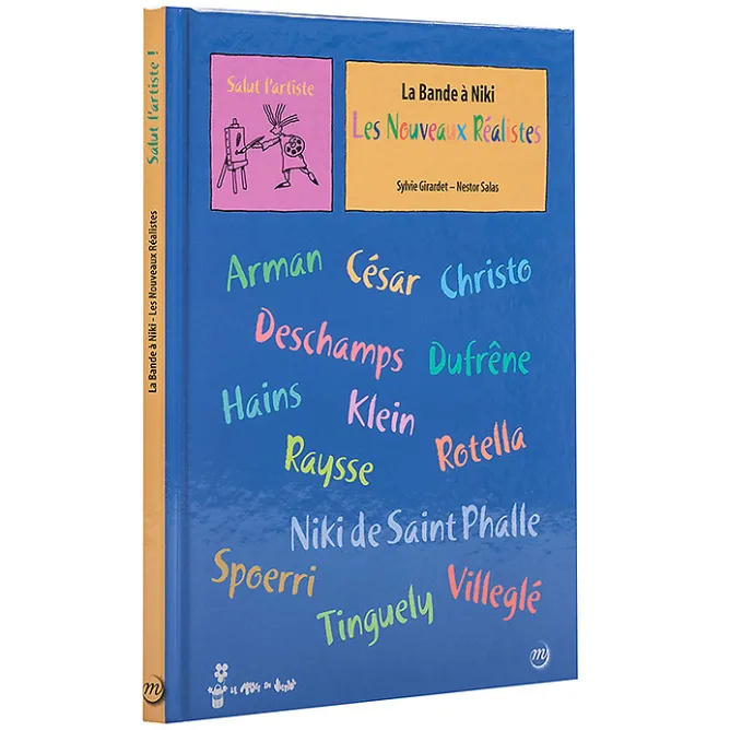 Livres Jeunesse<Boutiques de musées Livre-jeu La bande à Niki, Les Nouveaux Réalistes - Salut l'artiste