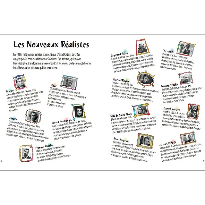 Livres Jeunesse<Boutiques de musées Livre-jeu La bande à Niki, Les Nouveaux Réalistes - Salut l'artiste