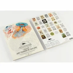 Loisirs Créatifs<Boutiques de musées Livret de coloriage pour enfants et adultes Art de la nature Haeckel - The Pepin Press