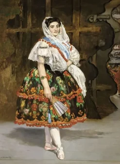 Boutiques de musées Lola de Valence (détail) (toiles encadrées) Outlet