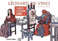 Loisirs Créatifs<Boutiques de musées Léonard de Vinci - Cahier de dessin animé