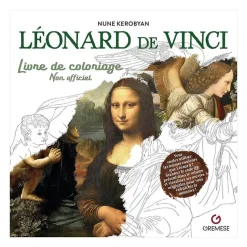 Boutiques de musées Léonard de Vinci - Livre de coloriage Non officiel Hot