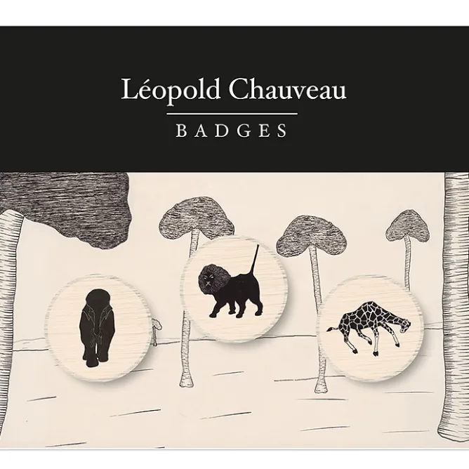 Loisirs Créatifs|Habits Et Accessoires<Boutiques de musées Lot de 3 badges Léopold Chauveau - Savane