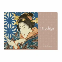 Boutiques de musées Lot de 10 Cartes postales Hiroshige Outlet