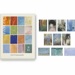 Cartes Et Marques Pages<Boutiques de musées Lot de 10 cartes postales - Pastels du musée d'Orsay, de Millet à Redon
