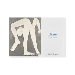 Boutiques de musées Lot de 10 cartes postales - Picasso Célébration 1973-2023 - 14 x 20 cm New