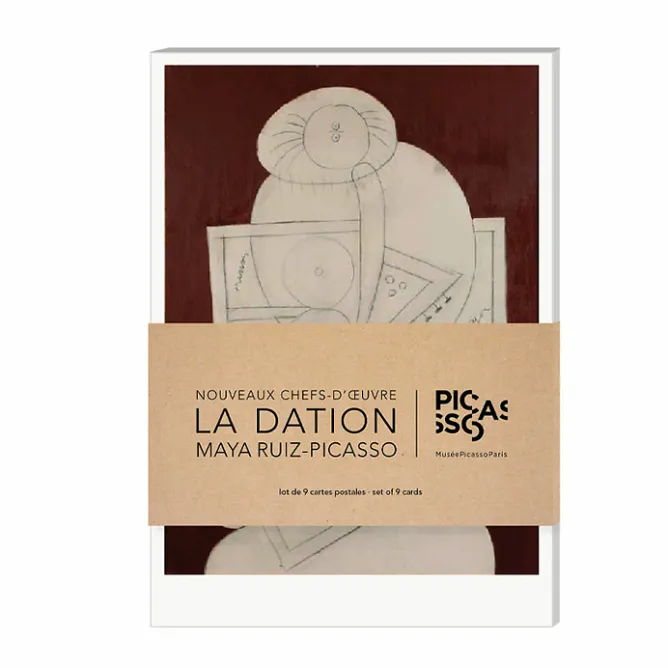 Boutiques de musées Lot de 9 cartes postales 14 x 20 cm - Nouveaux chefs d'œuvre. La dation Maya Ruiz-Picasso Hot