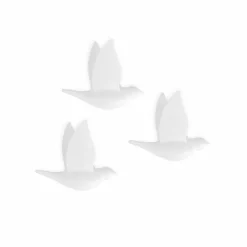 Design|Art De La Maison<Boutiques de musées Lot de 3 Patères en plastique Oiseaux - Balvi