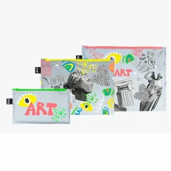 Boutiques de musées Lot de 3 pochettes réfléchissantes Art - Loqi Outlet