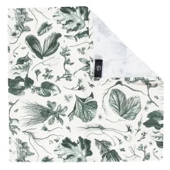 Art De La Table<Boutiques de musées Lot de 2 serviettes de table L'Herbier du Roi Vert - 42x42 cm