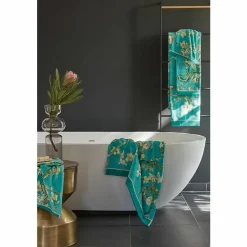 Boutiques de musées Lot de 3 Serviettes de toilette 55x100 cm - Vincent van Gogh - Amandier en fleurs - Beddinghouse x Van Gogh Museum Amsterdam® New