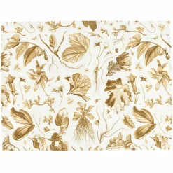 Art De La Table<Boutiques de musées Lot de 2 sets de table L'Herbier du Roi Bronze - 38x50 cm