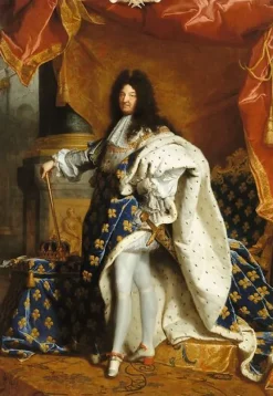 Affiches D'Art|Affiches D'Art Encadrées<Boutiques de musées Louis XIV, roi de France, portrait en pied en costume royal (affiches d'art)